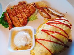 猪排蛋包饭-吉姆丽德乡村西餐厅(闵行交大店)