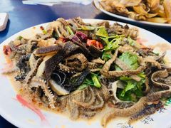 水爆肚-天津乾毓德饭庄·清真传统炒菜·海鲜烧烤(咸阳路店)