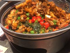 青椒紫苏味-蛙小侠·沸腾砂锅(南山欢乐颂店)