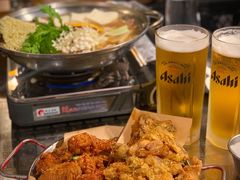 蒜香黄油半鸡-富乐满韩国正宗炸鸡韩国料理(虹泉路店)