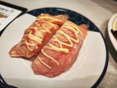 火炙焦糖三文鱼腩-滨寿司(新街口中央商场店)