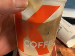 香草风味冰拿铁-肯德基(成都机场T2到达精选店)