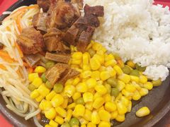 铁板排骨饭-农园餐厅(北京大学店)