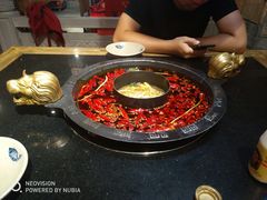 松茸菌锅中锅-渝大狮毛肚老火锅(普陀店)