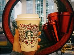 太妃榛果拿铁咖啡-星巴克(1788广场店)