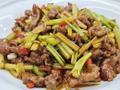 小炒黄牛肉-清华大学-观畴园餐厅