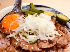 酱烧月见牛五花丼饭-堂本家·二代目·炸猪排(Express东海店)