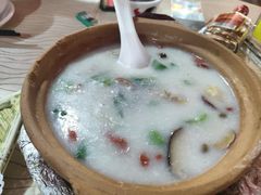 -强记鸡粥美食