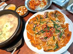 海鲜饼-神仙雪浓汤(明洞店)