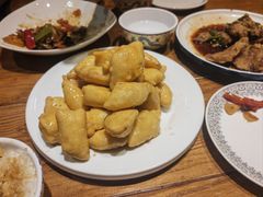 拔丝奶皮子-蒙艾里民族传统菜蒙餐