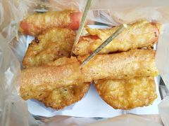 面拖火腿肠-阿婆油墩子(五里桥路188弄小区店)