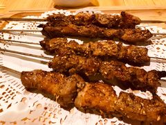 烤羊肉串-老阿妈蒙古村·蒙古包·草原文化·歌舞表演(老君堂店)