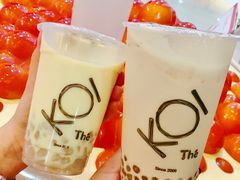 芋圓烏龍拿鐵·黑糖珍珠-KOI Thé(正佳广场店)