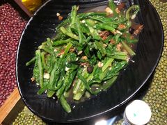 豆豉鲮鱼油麦菜-潮十三潮汕砂锅粥(高新四路大都荟店)