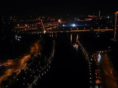 夜景1-天津之眼摩天轮