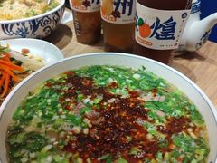招牌骨汤牛肉面-西部马华清真兰州牛肉面·烧烤夜市(三里河店)