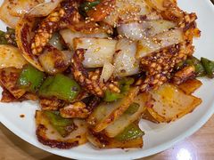 辣炒鱿鱼-贤花饭店(城阳店)