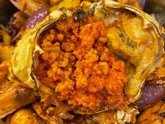 香辣蟹炒菜-秦记香辣蟹(松榆里店)