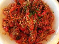 麻辣小龙虾-四禧精酿铜锅涮肉·烧烤工场(大明湖店)