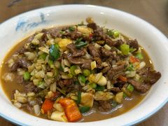 手捏菜牛肉-小乡小镇·传承桐庐土菜·老板亲自烧的菜