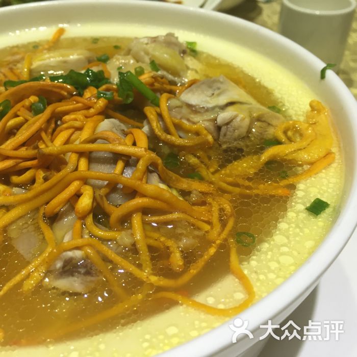 竹筷子农家菜(新松江路店)虫草鸡图片 - 第1张