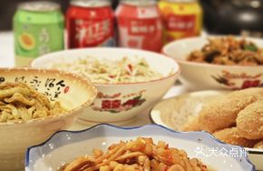 Sour Radish with Pork Intestines