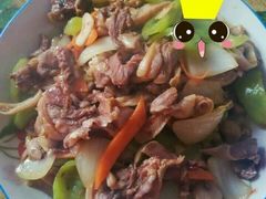 炒羊脸-何记羊汤馆(丽水佳源店)