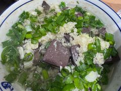 辣子蒜羊血-子午路张记肉夹馍(兵马俑店)
