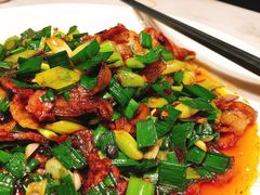 回锅土猪肉-柴门头啖汤·经典川菜·慢火汤品(锦城万达店)