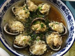 蒜蓉蒸鲜鲍-明仕田园酒店