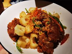 蒜香蜜汁排骨-绿茶餐厅(领展购物广场·中关村店)