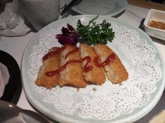 虾饼-猪啊牛呀羊啊铜盘烤肉(正大广场店)