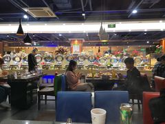 大堂-星海汇海鲜自助烤肉火锅(百大店)