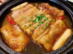 芋片扣肉煲-柒园·三十年创意杭帮菜(龙湖滨江天街店)