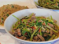 香菜炒牛肉-壹盏灯(惠农店)