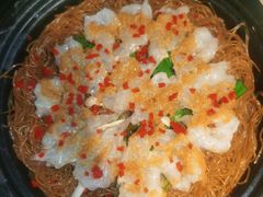 蒜蓉粉丝虾-绿茶餐厅(光谷世界城步行街店)