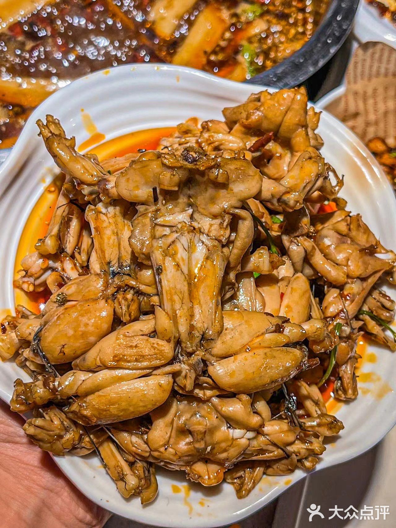 成都城区一到饭点本地人都要去吃的蛙蛙~