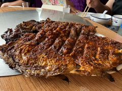 -北京龙庆四季香农家饭庄·灶台鱼·碳烤虹鳟鱼(龙庆峡店)