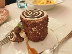 招牌树根蛋糕-莫斯科餐厅