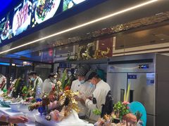 自助取餐区-鼎泰亨·海鲜牛肉餐厅(滨江店)
