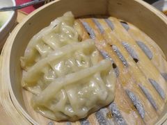 荠菜猪肉蒸饺-花少爷·鲜虾干贝粥(延安万达店)