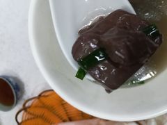 韭菜沙姜浸猪红-渔鸽皇酒楼(鸿大广场店)