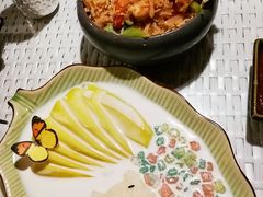 七彩椰浆芒果糯米-早安曼谷泰国餐厅