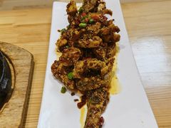 香辣明太鱼-延松朝鲜族料理