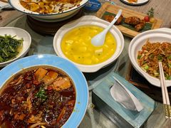 鸡汤古月豆腐-渝乡辣婆婆·川菜 水煮鱼(中山西路店)