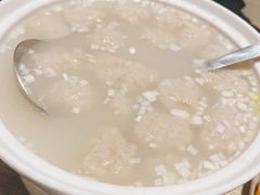 小船黄花鱼丸汤-小船渔村•大连菜•大连焖鱼(黄河路店)