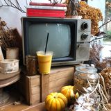 🎃咖啡店的南瓜奶昔能有多好喝