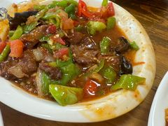 -歹歹的加个面过油肉拌面