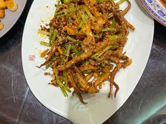 干煸鱿鱼须-裕德隆清真饭庄·天津特色菜(东丽店)