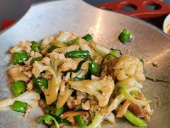 干锅丽水香菇花菜-探花·意境江南菜·唐伯虎文化体验店·松鼠桂鱼(观前店)